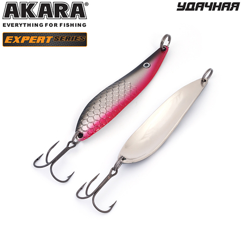 Блесна колебалка Akara Expert Удачная 80 мм 18 гр. 4/SIL
