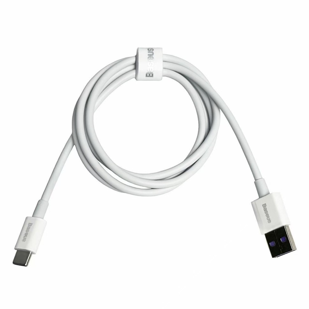 Usb Кабель-зарядка TYPE-C Baseus Superior Series 66W 1м CATYS-02 белый