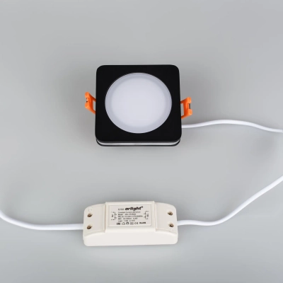 Светодиодная панель LTD-80x80SOL-BK-5W Day White (Arlight, IP44 Пластик, 3 года)