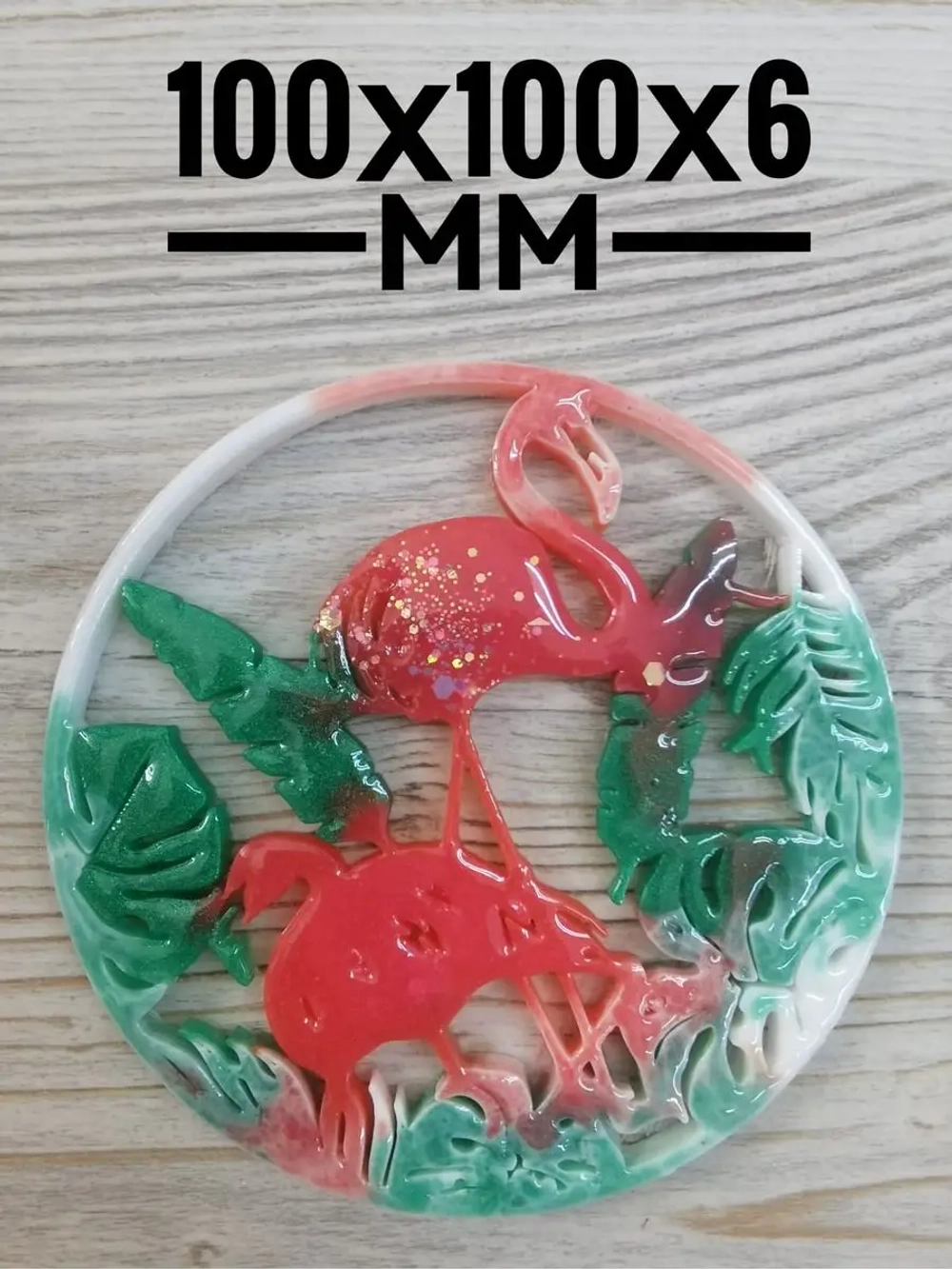 Силиконовая форма Фламинго 1