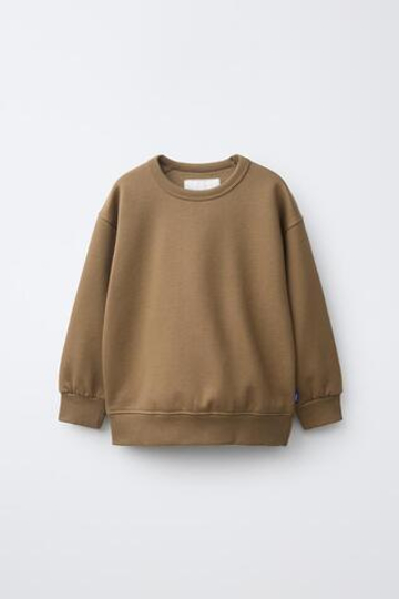 ZARA БАЗОВАЯ ТОЛСТОВКА, РЫЖЕВАТО-КОРИЧНЕВЫЙ