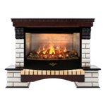 Каминокомплект Real Flame Country 33/33W AO с очагом 3D Firestar 33