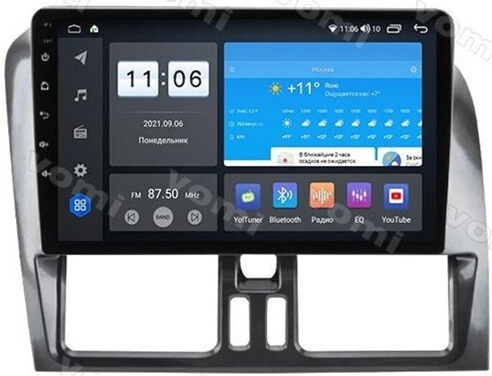 Магнитола для Volvo XC60 2008-2013 - AK564R9-MTK-LTE Android 10, SIM-слот