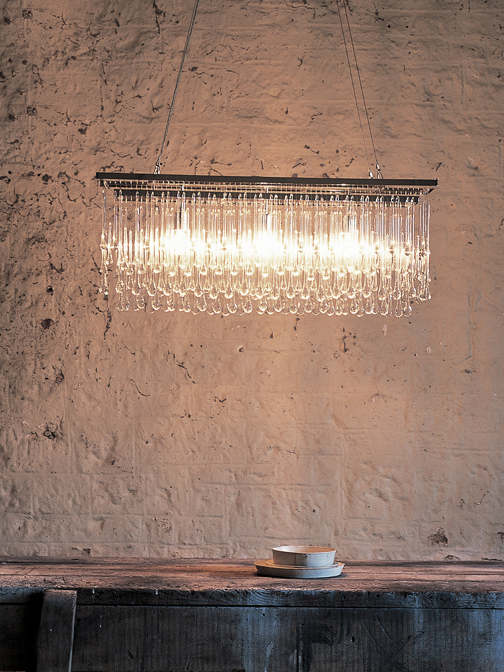 дизайнерский светильник Orche drizzle chandelier rectangular