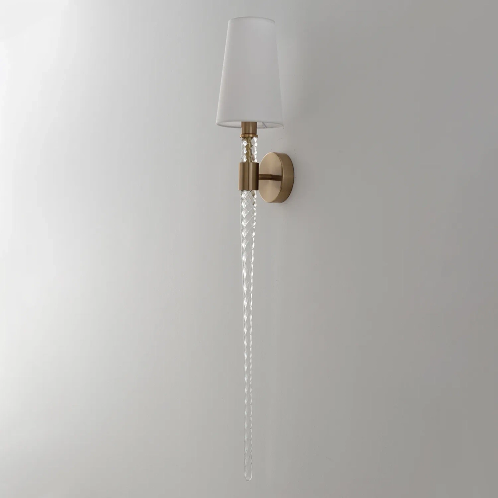 Бра Crystal Lux LUMINOUS AP1 BRASS