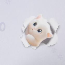 Обои виниловые HC72285-56 PALITRA HOME 3D Cats, сюжетный рисунок размер 1.06 х 10.05 м