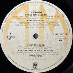 Виниловая пластинка Quincy Jones ‎– The Dude LP