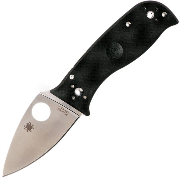 Цена наНож складной Lil' Temperance 3 - Spyderco 69GP3, сталь Crucible CPM® S30V™ Satin Plain, рукоять стеклотекстолит G10, чёрный