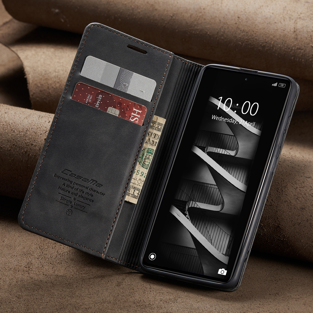 Чехол-книжка CaseMe Matte Poco X5 Pro 5G
