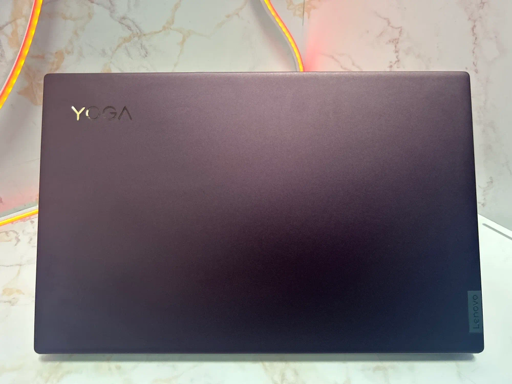 Ноутбук Lenovo Yoga Slim 7 Gen 5 (82A200F8RU) 14"/AMD Ryzen 5 4500U/RAM 8GB/SSD 512GB/AMD Radeon Graphics/1920*1080/IPS/Windows 11/Подсветка кл-ры: LED/красный. Состояние: A1