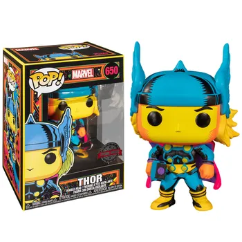 Фигурка Funko POP! Bobble: Marvel: Black Light: Thor (Exc)