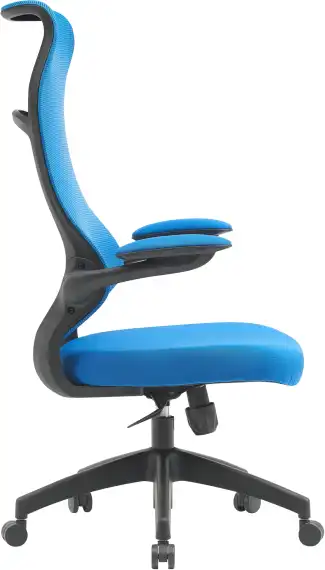 Кресло Cactus CS-MC505 темно-синий сиденье темно-синий сетка/ткань крестов. пластик