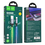 Usb Кабель-зарядка Type-C Hoco U112 3A 1м черный
