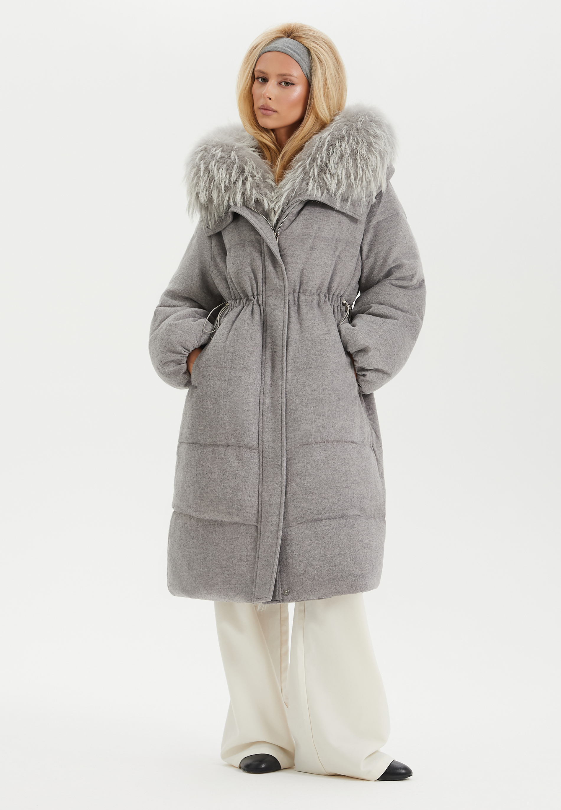 Удлиненный пуховик Cozy