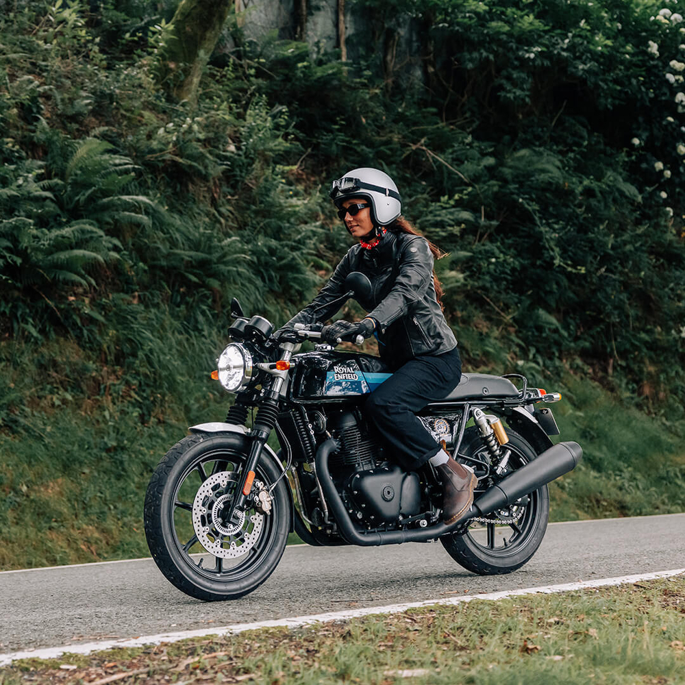Royal Enfield Continental GT 650 Slipstream Blue (Black Alloy) 2024