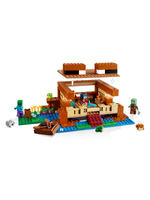 Конструктор Лего Майнкрафт Лягушачий домик | LEGO Minecraft The Frog House 21256 -коллекционный набор,  400 деталей (8+)