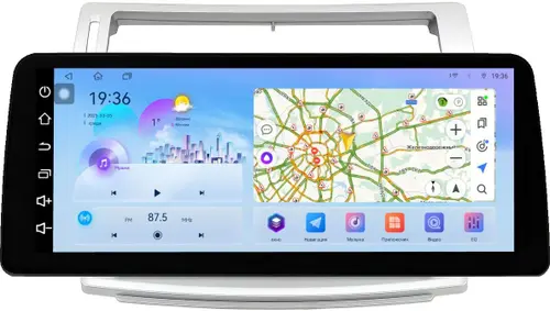 Магнитола для Citroen C4 2004-2011 - FarCar S500+TS10 монитор 12.3" 2K QLED на Android 14, Быстрая, CarPlay, 4G SIM-слот