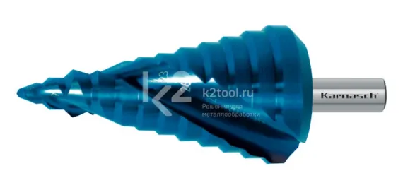 Ступенчатое сверло Ø 6-38 мм, Karnasch, арт. 20.1470