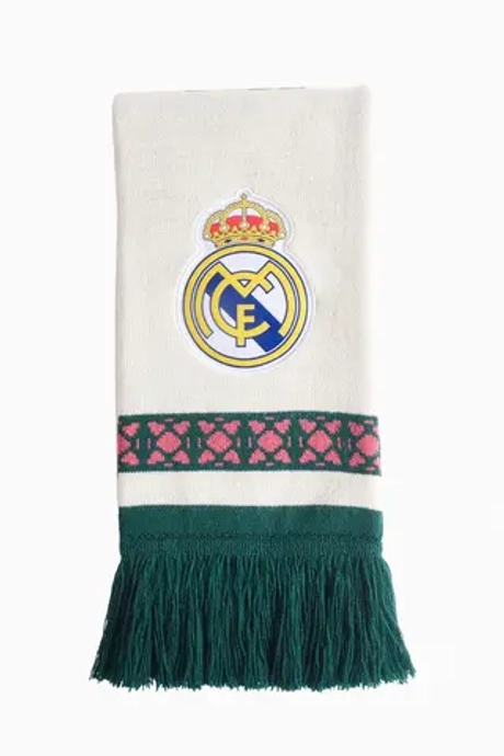 Шарф футбольный adidas Real Madrid 26/27 - белый