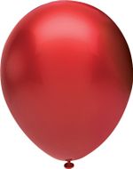 Шар (5''/13 см) Красный (903), металлик, 100 шт.