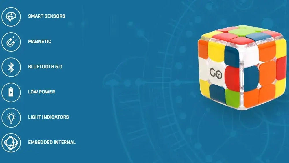 GoCube FullPack 3х3 умный кубик-рубик головоломка с Bluetooth