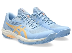 Женские кроссовки для padel Asics Game FF Padel - stone wash/orange glow