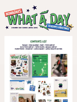 товары NOWADAYS - WHAT A DAY 2025 SEASON'S GREETINGS