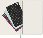Еженедельник 2026 Moleskine Precious & Ethical MAMBA 13х21см (DSPRETK812WN3) бирюзовый в подар.коробке