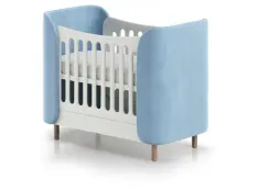 Кровать Ellipse Kidi Soft mini Голубая