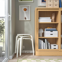 IKEA KYRRE  (ИКЕА КИРРЕ)  -  Табурет - кремовый