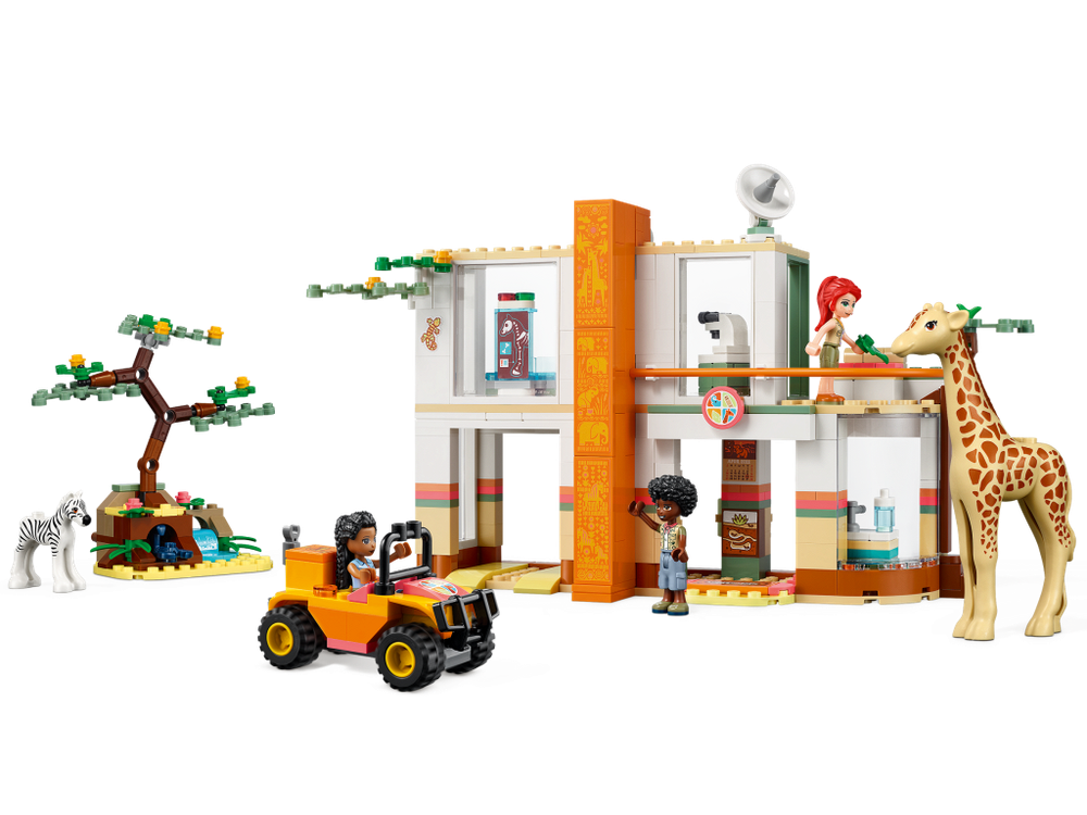Конструктор Лего Френдс Спасательная станция Мии | LEGO Friends Mia’s Wildlife Rescue Station 41717, 430 деталей (7+)