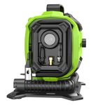 Компрессор автомобильный аккумуляторный Greenworks Арт. 3400807, 24V / 12V (от прикуривателя автомобиля), без АКБ и ЗУ в сумке