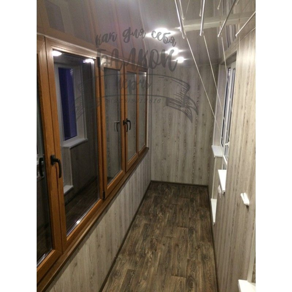 Ламинированная панель ПВХ "Сосна Монблан" 9x250x2700 мм