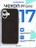Чехол накладка iPhone 17 6.3" Gurdini Ocean Case (10) Metalic черный