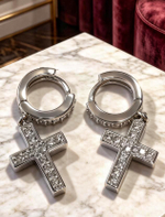 Ювелирные серьги из серебра 925 пробы
