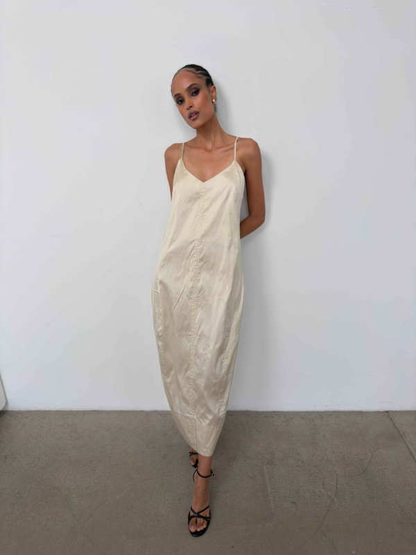 Платье yori cocoon cream