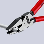 Плоскогубцы комбинированные особой мощности черненые 225 мм Knipex 02 01 225