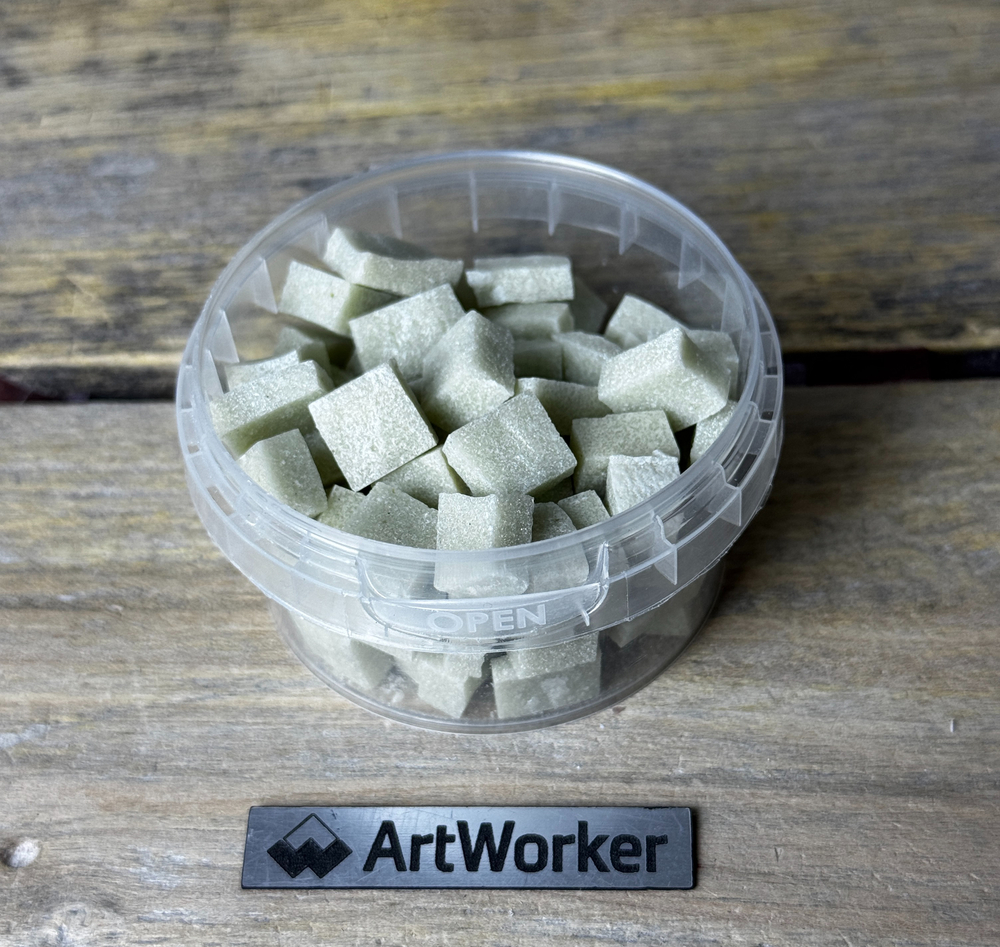Зеленая смальта FD05 10х10 ArtWorker более 150 цветов в наличии