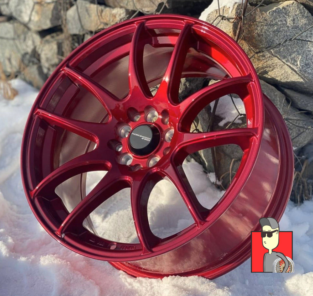 Комплект дисков Work Emotion Kiwami 17x8 et38 5x100/5x114.3