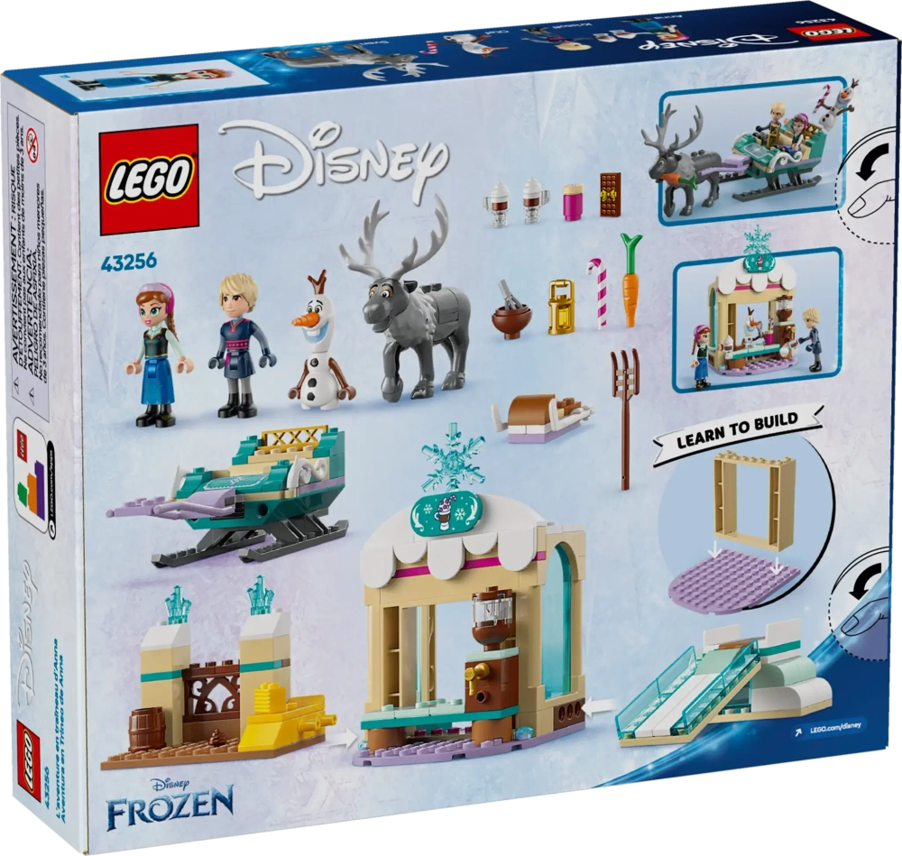 Конструктор LEGO Disney 43256 Приключение Анны на санях