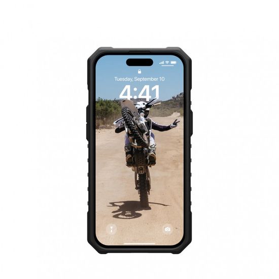Чехол с поддержкой MAGSAFE Uag Pathfinder для iPhone 15 6.1", цвет прозрачный (ice)