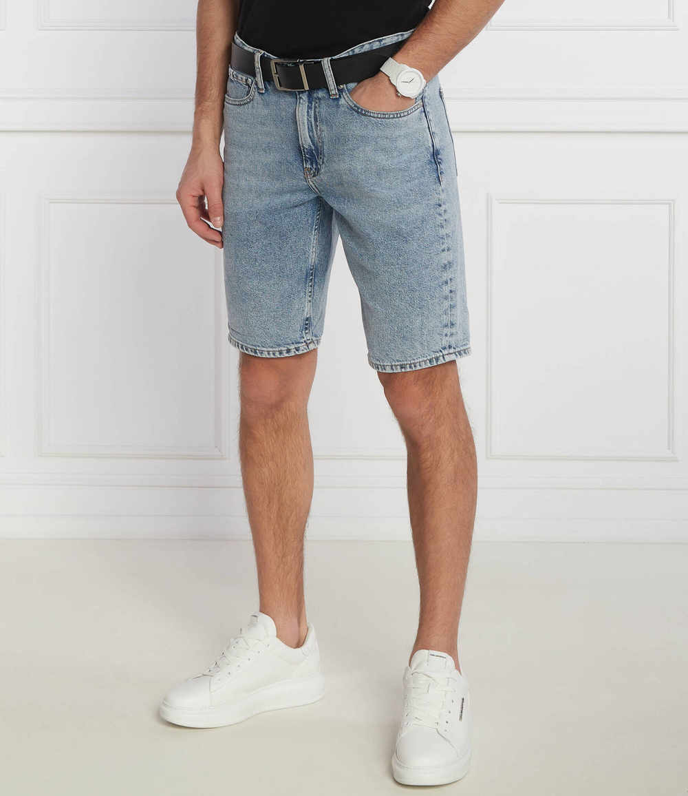 Шорты CALVIN KLEIN JEANS - голубой(J30J324873)