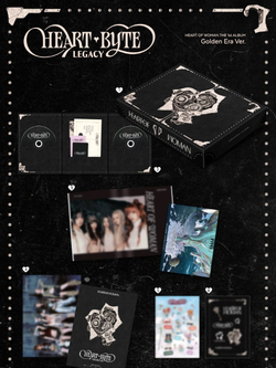 Альбом HEART OF WOMAN -HEART BYTE : LEGACY 1st Album GOLDEN ERA Version