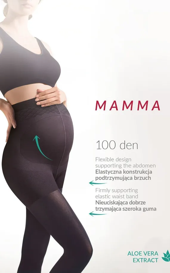 174 Mamma 100 den Nero