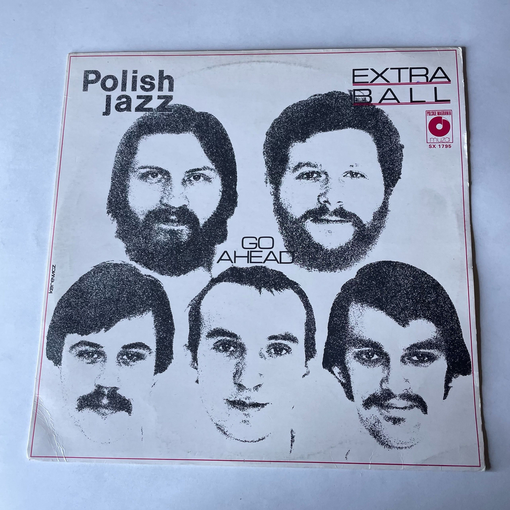 Винтажная виниловая пластинка LP Польский Джаз, Extra Ball Go Ahead (Польша 1979)
