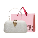 WHEELY BABY+ PU Eveningwear Envelope Bag Clutch Women"s Black