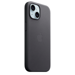 Тканевый чехол с поддержкой MagSafe Apple FineWoven Case для iPhone 15 Plus, Black (Черный)