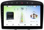 Магнитола для Peugeot 308 2007-2014, 408 2012-2022 - Teyes CC4L монитор 9" IPS, Android 14, Быстрая, Snapdragon 662, CarPlay, 4G SIM-слот