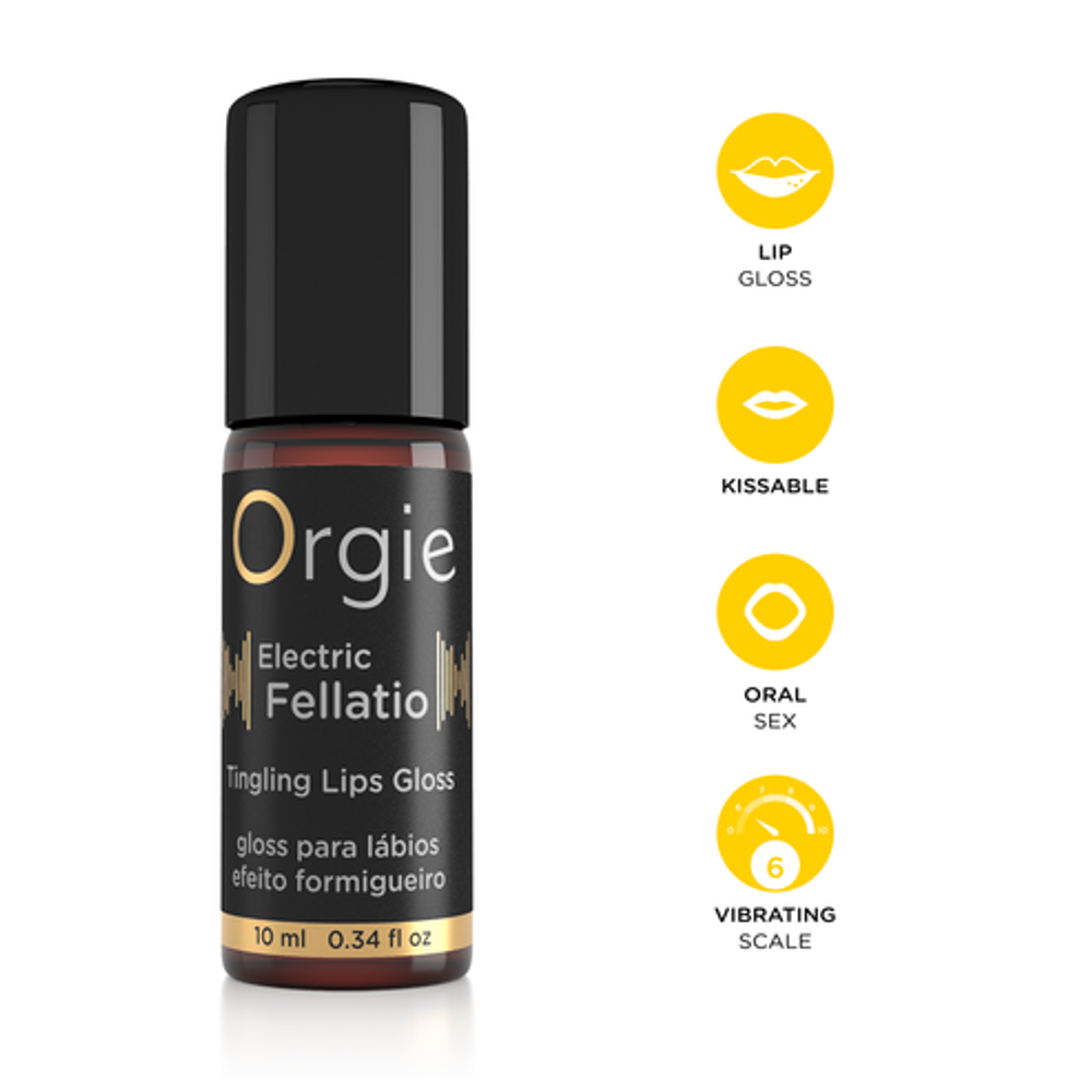 Блеск для губ Orgie Electric Fellatio с вибрирующим эффектом
