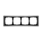 Рамка металлическая на 4 поста Systeme Electric ArtGallery Pure Алюминий GAL312104